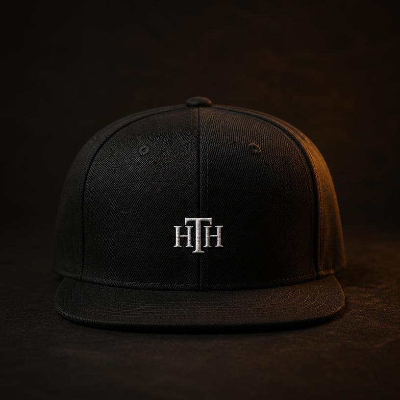 Black HTH snapback cap